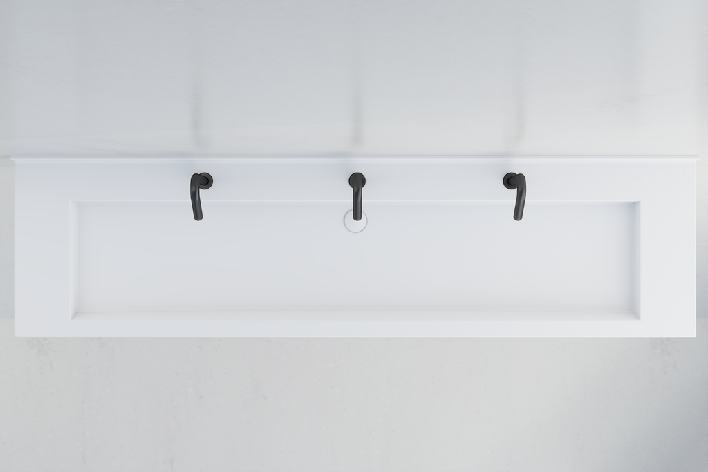 Plan vasque PMR monobloc ALCA 2000 mm