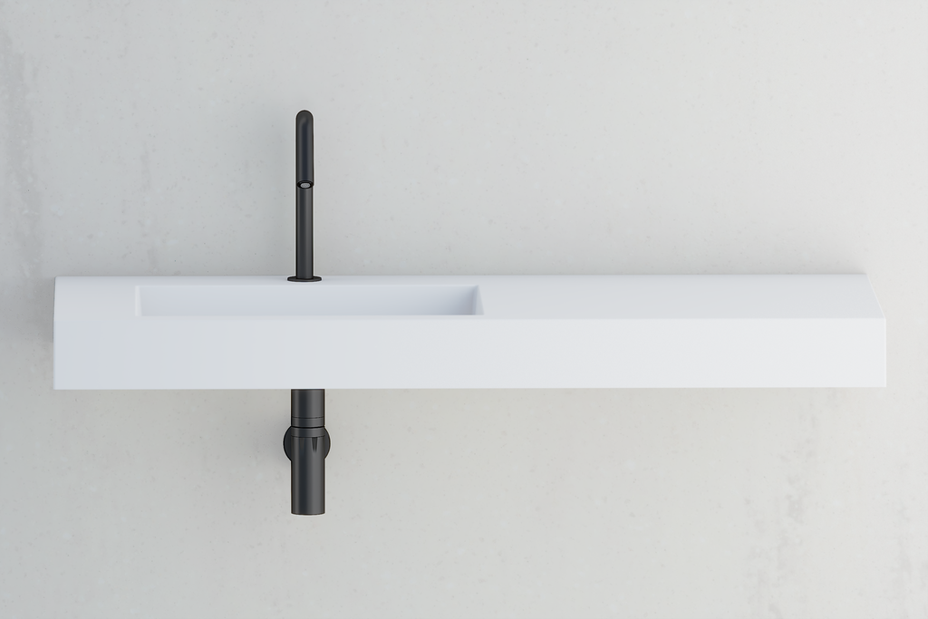 Plan vasque monobloc LIVEA 1200 mm