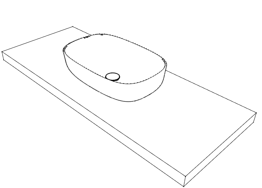 Fontaine - Vasque Malo