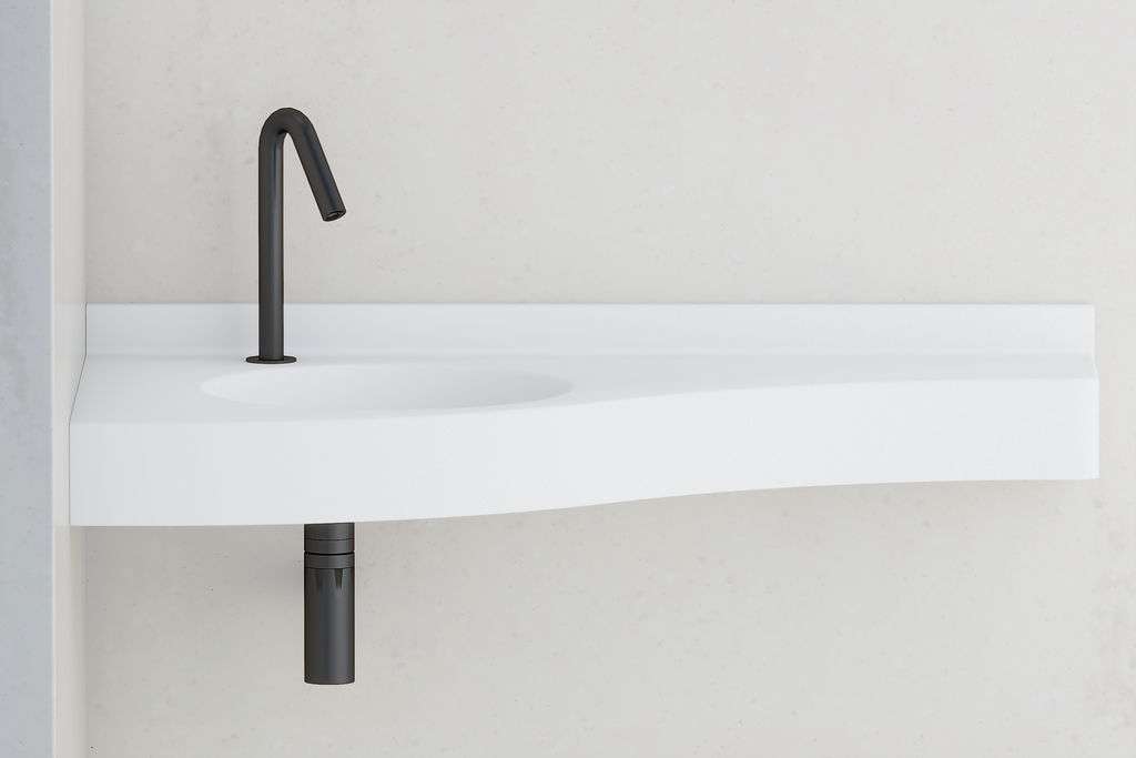 Plan vasque GOTA en angle et PMR