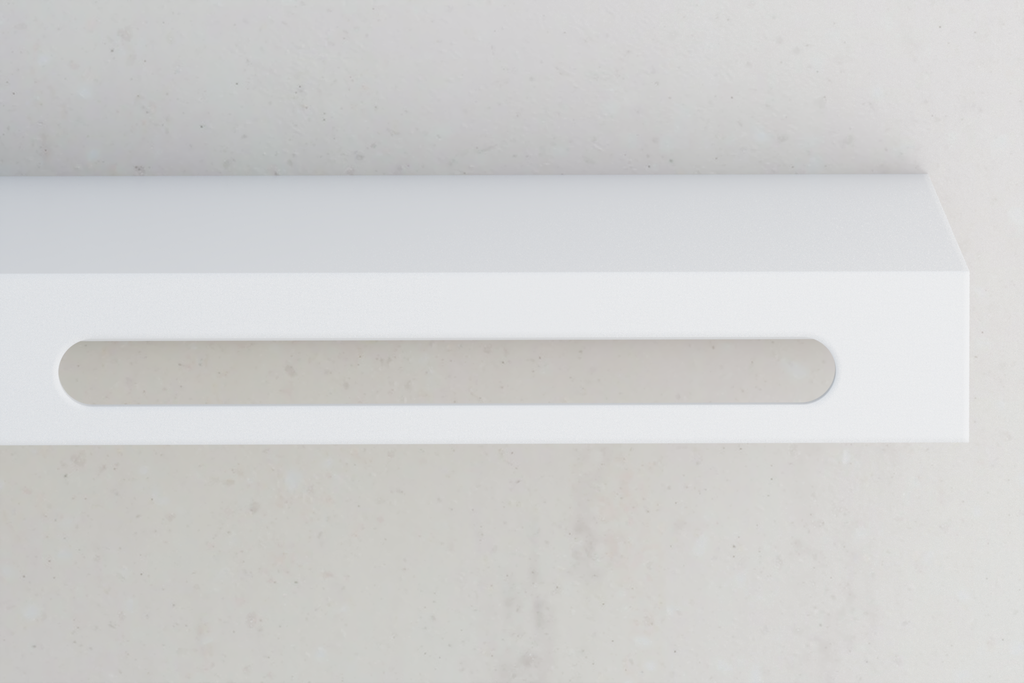 Option porte-serviette usiné