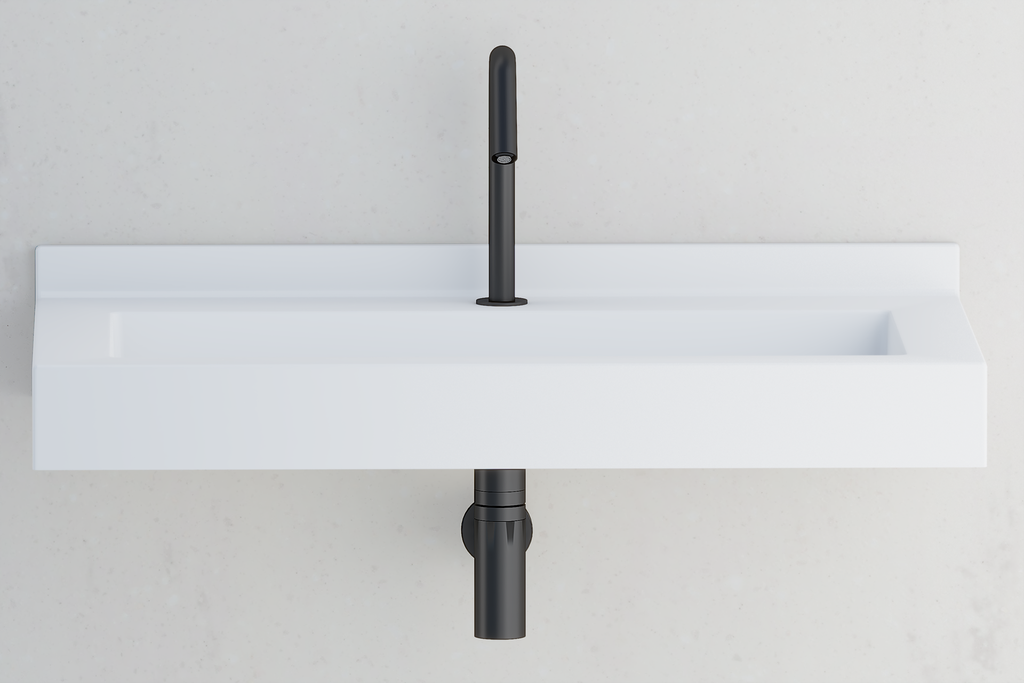 Plan vasque PMR monobloc ALCA 900 mm