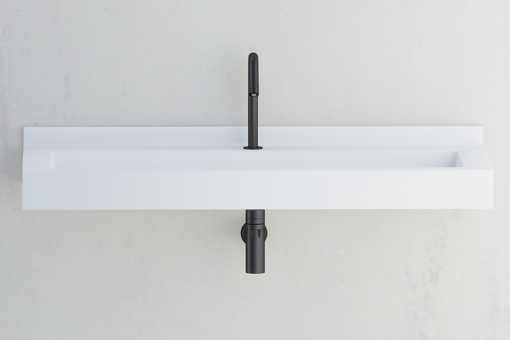 Plan vasque PMR monobloc ALCA 1200 mm 