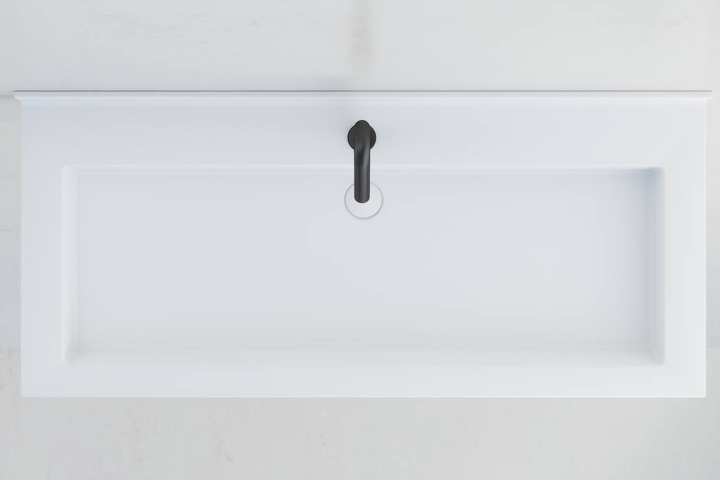 Plan vasque PMR monobloc ALCA 1200 mm 