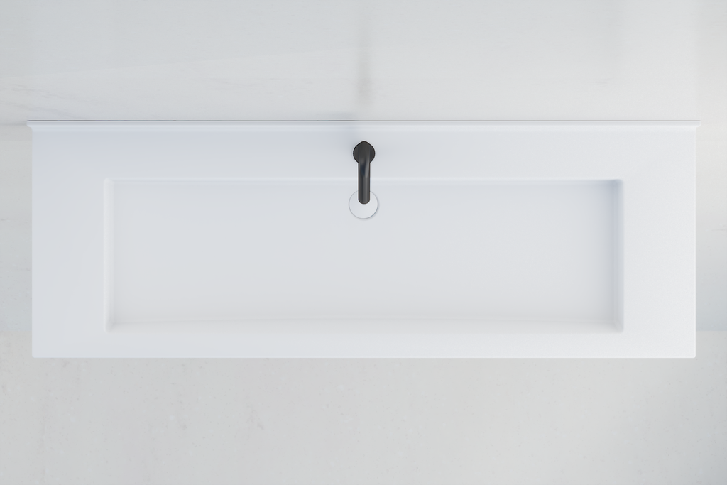 Plan vasque PMR monobloc ALCA 1500 mm