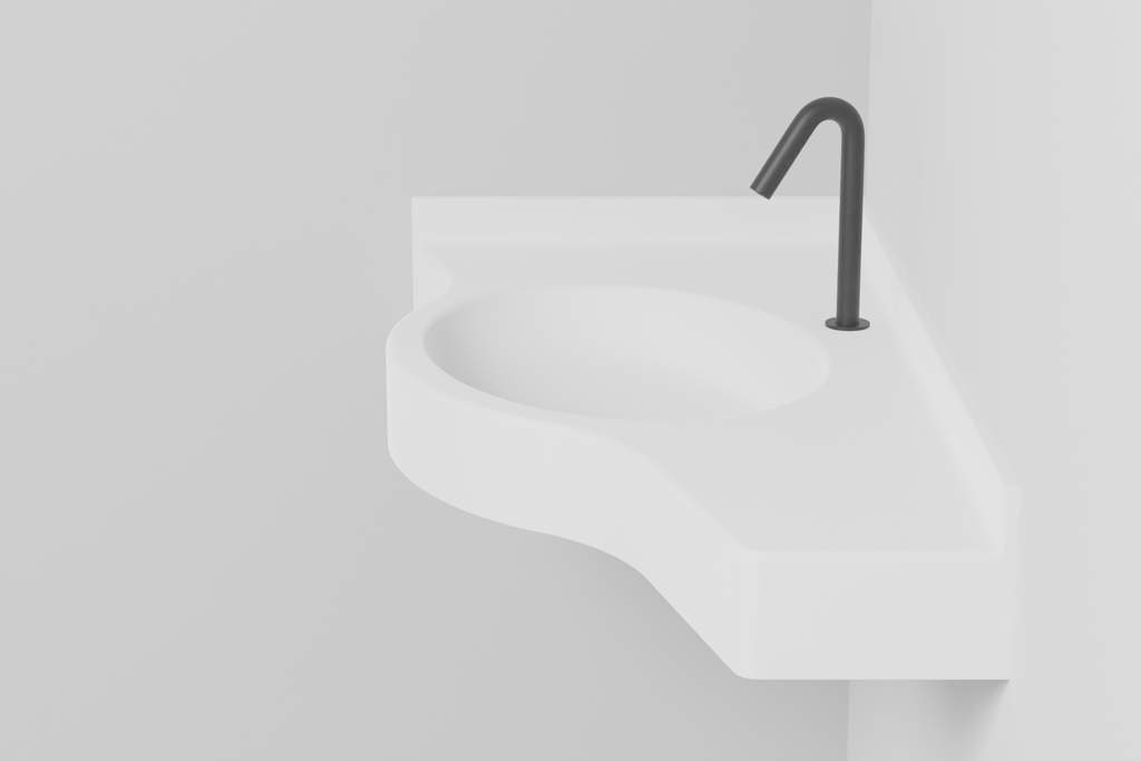Plan Vasque d'angle ALMO