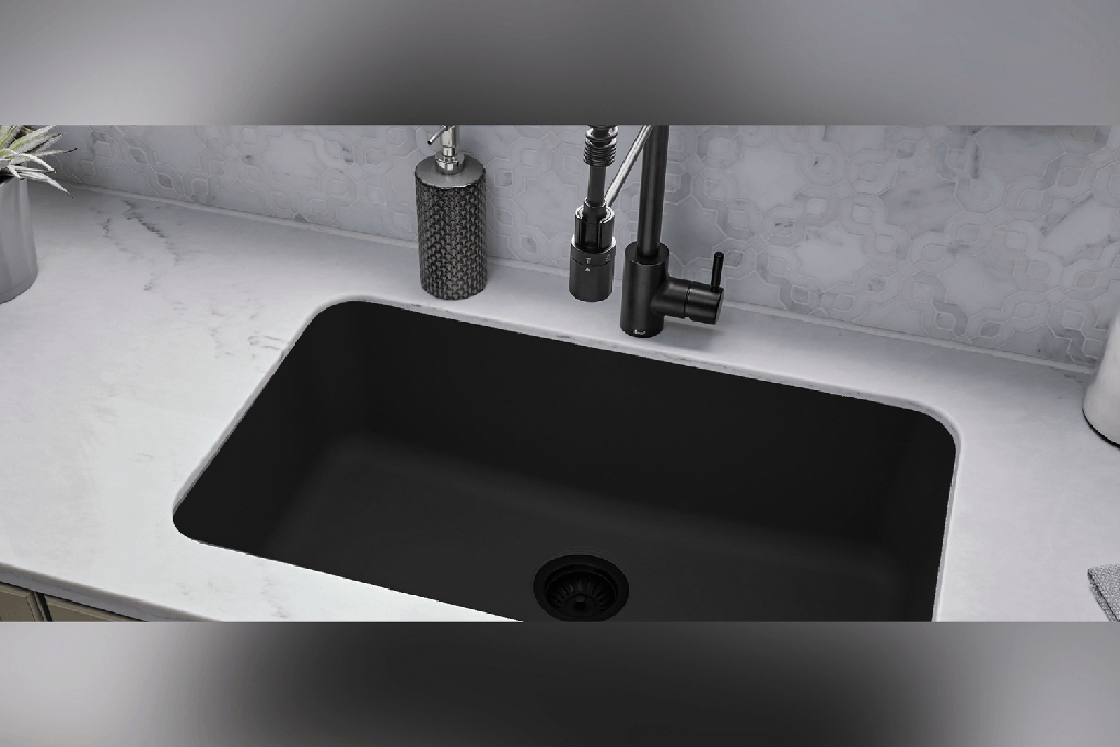 CRS355 - Evier Noir En Quartz - STANDARK