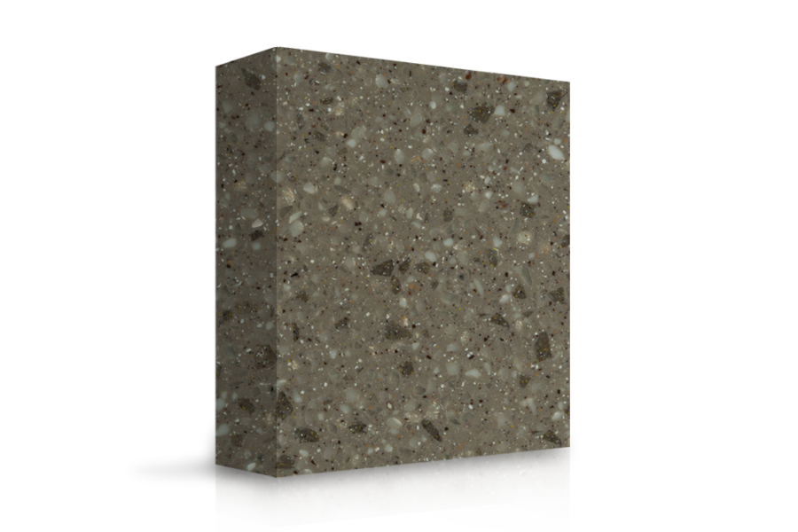 Panneau Solid Surface VK679 CINDER GRANITE