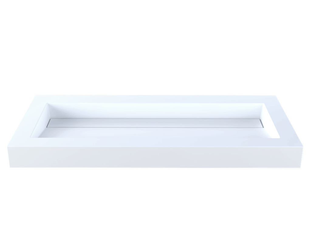 Plan vasque monobloc ERGO JLB 1200 mm