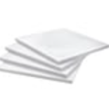 Lot de 10 Chutes - VK001 Bright White - Dimensions 528 x 320 x 12 mm