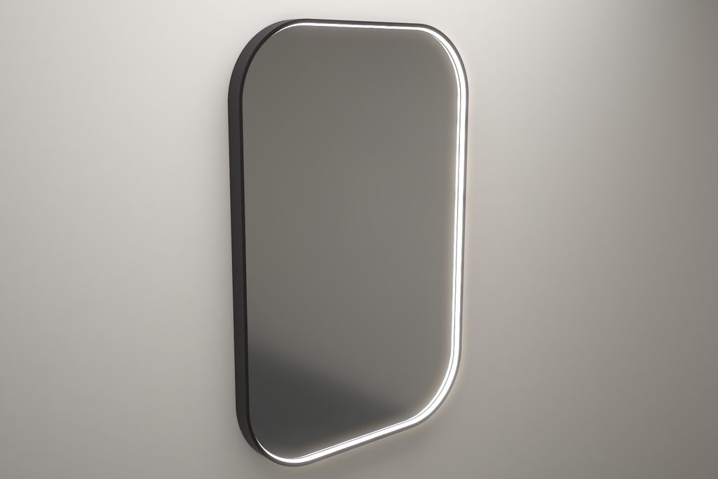 Miroir MAKEUP angles rayonnés