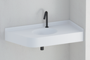 Plan vasque MX1050 en angle et PMR