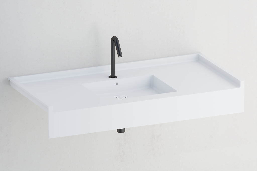 Plan vasque PMR monobloc LIBERA