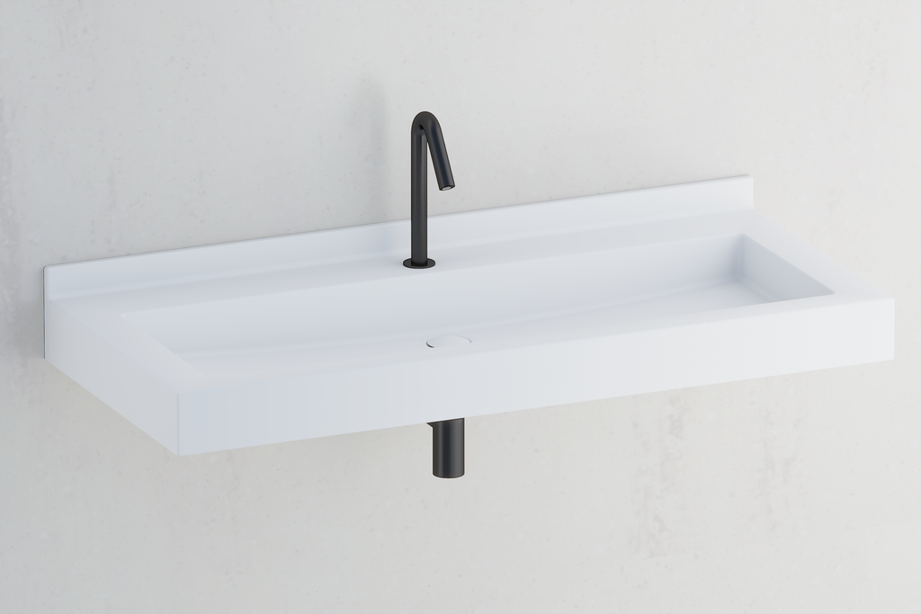 Plan vasque PMR monobloc ALCA 1200 mm 