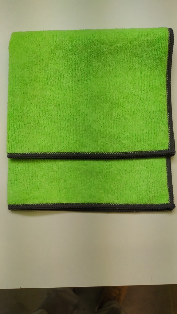Chiffon de polissage en microfibres