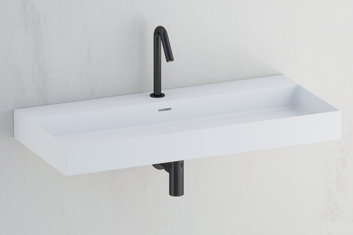 [FADAR-1000] Plan vasque monobloc Fadar 1000 mm