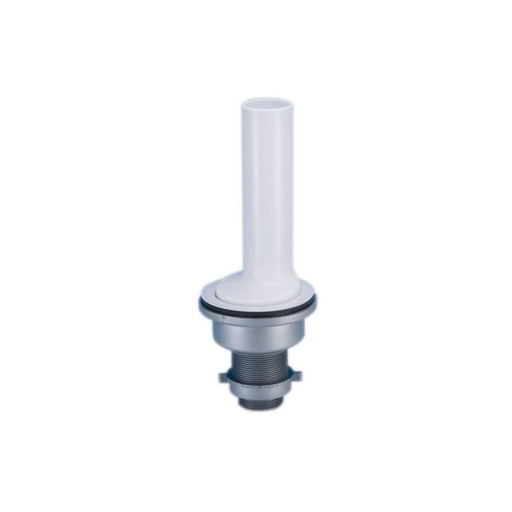 [A.1459.22] Bonde anti acide pour laboratoire chimique, Ø 90 mm, tube surverse 240 mm, blanc