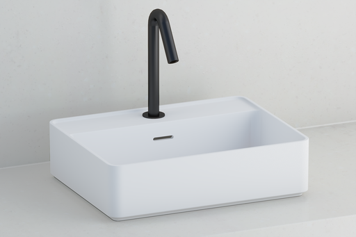 [SUN480] Vasque blanche à poser rectangle SUN480