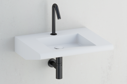 [COCODY600] Plan vasque PMR monobloc COCODY de 600 mm