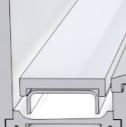 [CC] Cache caniveau amovible en Solid Surface pour vasque Lynka JB
