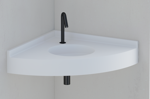 [OMA745] Plan vasque en angle PMR OMA745