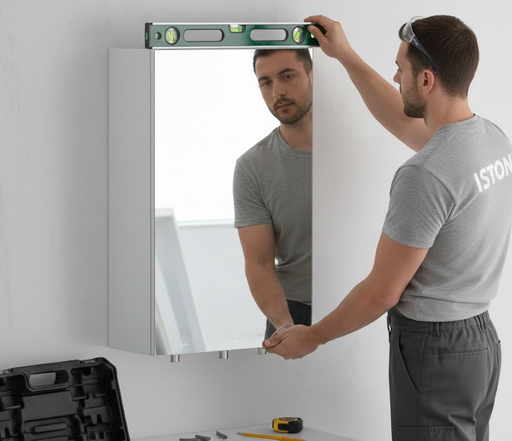 [POSE MEUBLE MIROIR] POSE MEUBLE MIROIR