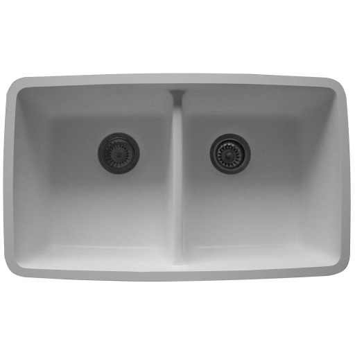 [DB740 - Destockage] DB740-Double bac 725 x 420 x 225 mm Sans trop plein Angle R25 5t0p1