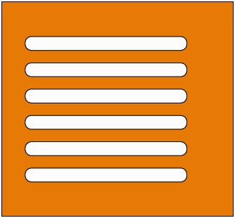 [GABEG3] Gabarit pour usinage d'égouttoir en Résine de synthèse - rainures droites