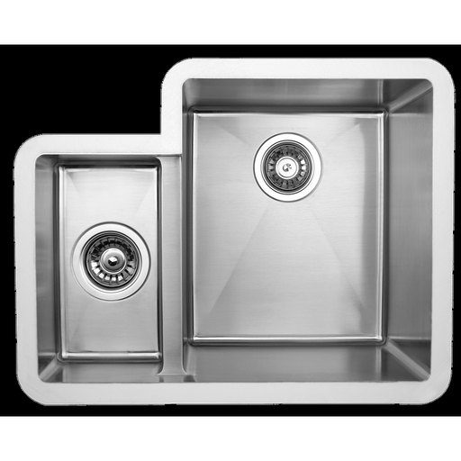 [PRFE350L] Evier cuisine 2 bacs acier inox PRFE350L