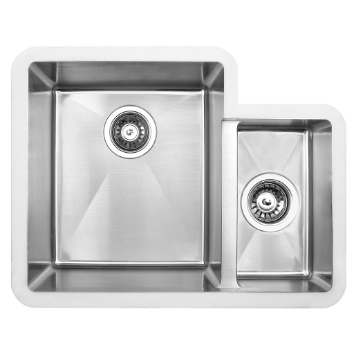 [PRFE350R] Evier cuisine 2 bacs acier inox PRFE350R